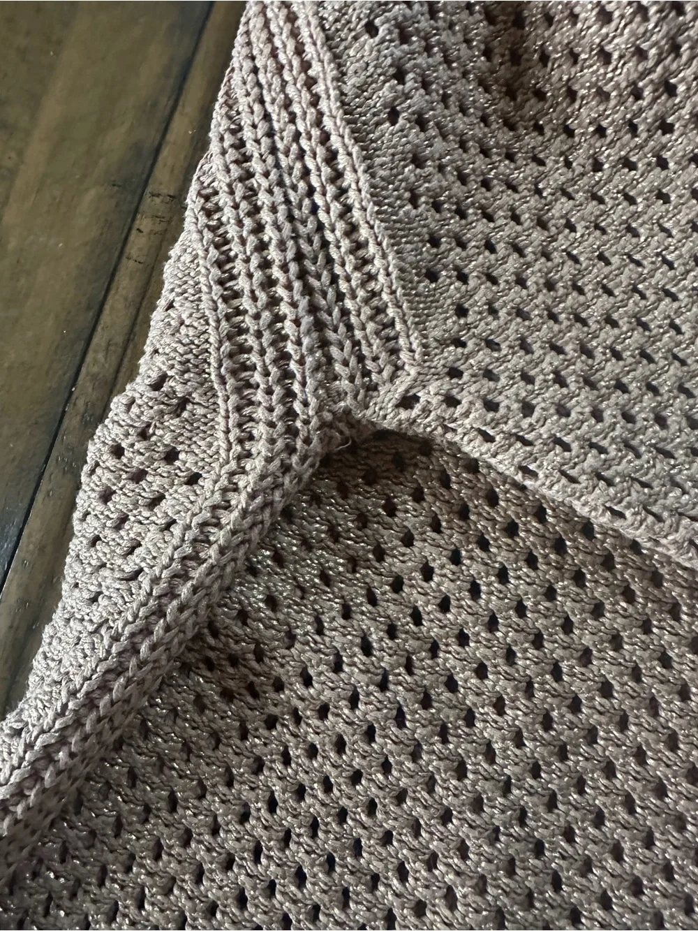 Tuckernuck Open-Knit Crewneck Aspen Sweater